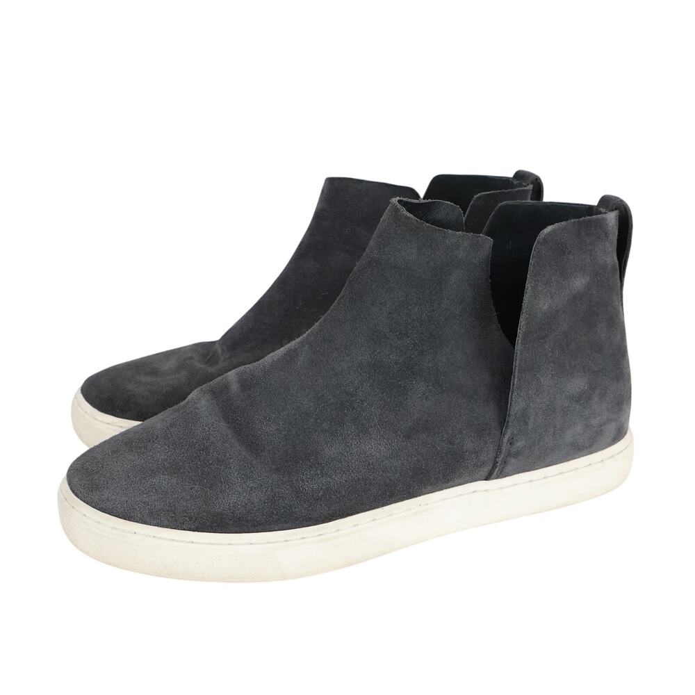 Birdies The Falcon Graphite Gray Suede Ankle Boot Size 9.5